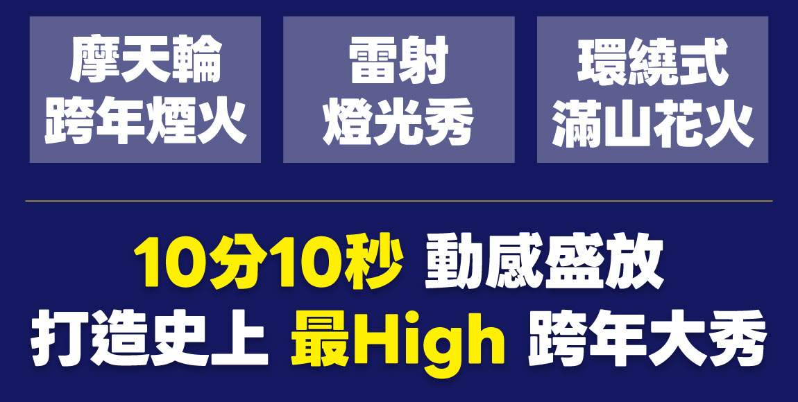 10分10秒最high跨年大秀
